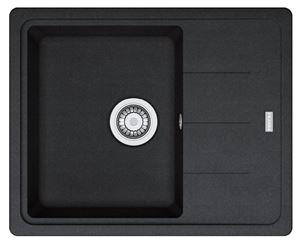 FRANKE BASIS BFG 611-62 fragranitový dřez 620x500 mm, otočný, odkapávač, onyx