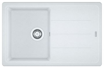 FRANKE BASIS BFG 611-78 fragranitový dřez 780x500 mm, otočný, odkapávač, bílá led