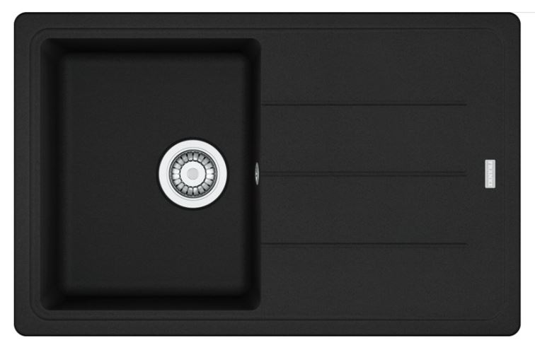 FRANKE BASIS BFG 611-78 fragranitový dřez 780x500 mm, otočný, odkapávač, matná černá 114.0661.513 Obrázek - Hlavní obrázek