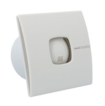 CATA SILENTIS 10 T axiální ventilátor 100 mm, nástěnný/stropní, s časovačem a zpětnou klapkou 01071000 Obrázek - fotka