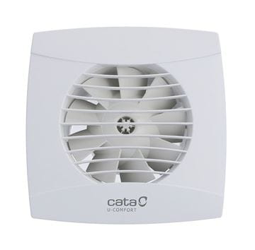 CATA UC 10 axiální ventilátor 100 mm, nástěnný/stropní, se zpětnou klapkou