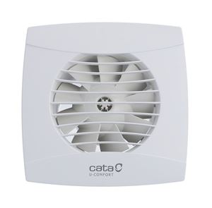 CATA UC 10 axiální ventilátor 100 mm, nástěnný/stropní, se zpětnou klapkou