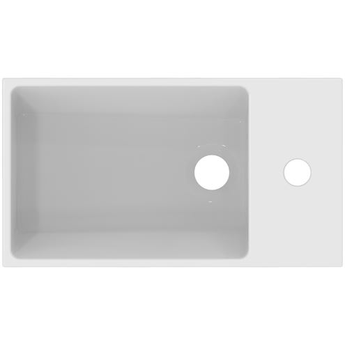 IDEAL STANDARD EXTRA umývátko 45 cm, s otvorem pro baterii a přepadem T373401 Obrázek - fotka
