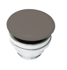 ARTCERAM umyvadlová výpust, neuzavíratelná/click-clack, Saniglaze, gravel
