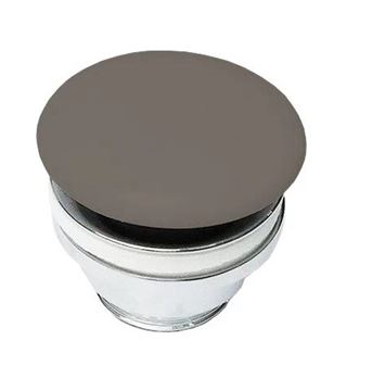 ARTCERAM umyvadlová výpust, neuzavíratelná/click-clack, Saniglaze, gravel