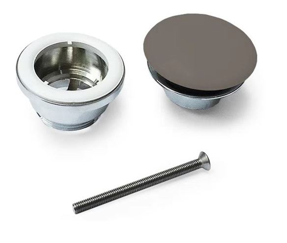 ARTCERAM umyvadlová výpust, neuzavíratelná/click-clack, Saniglaze, gravel ACA038 60,34 Obrázek - fotka