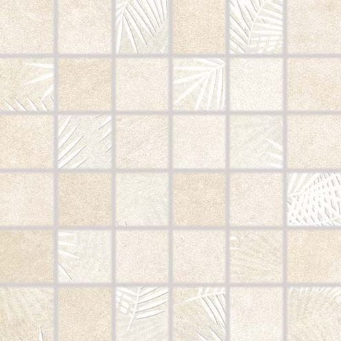RAKO LAMPEA mozaika 30x30(5x5) cm, lepená na síti, mat-lesk, slonová kost WDM05687 Obrázek - Hlavní obrázek