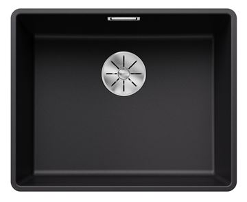 BLANCO SUBLINE 500 F granitový dřez 527x427 mm, černá