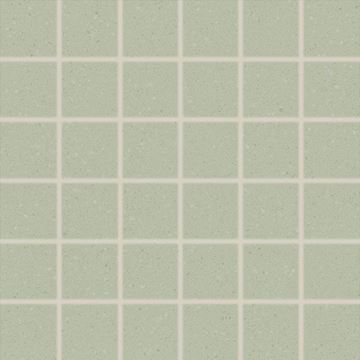 RAKO COMPILA mozaika 30x30(5x5) cm, lepená na síti, mat, světle zelená