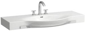 LAUFEN PALACE umyvadlo 120 cm, s otvorem pro baterii a přepadem