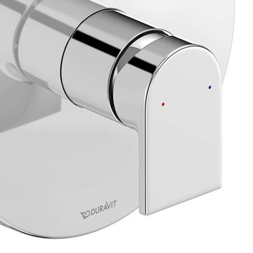 DURAVIT TULUM sprchová podomítková baterie, chrom TU4210010010 Obrázek - fotka