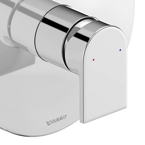 DURAVIT TULUM sprchová podomítková baterie, chrom TU4210010010 Obrázek - fotka