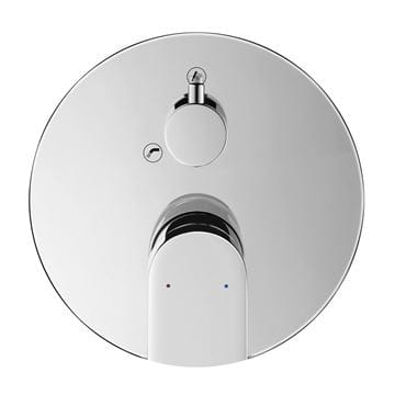 DURAVIT TULUM vanová podomítková baterie, s přepínačem, chrom TU5210012010 Obrázek - fotka