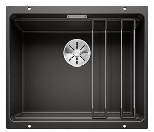 BLANCO ETAGON 500 U granitový dřez 530x460 mm, černá