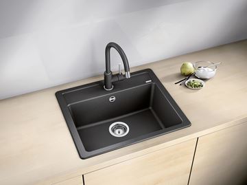 BLANCO LEGRA 6 granitový dřez 585x500 mm, otvor pro baterii, antracit 523332 Obrázek - fotka