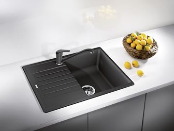 BLANCO ZIA 45 S COMPACT granitový dřez 680x500 mm, otočný, odkapávač, antracit 524721 Obrázek - fotka