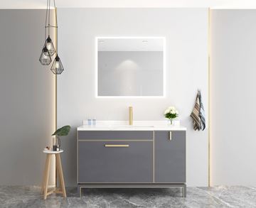 EASY PLUS zrcadlo 80x70 cm, s osvětlením, s regulací stmívání a teploty světla, se senzorem EA102.80 Obrázek - fotka