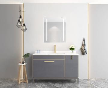 EASY PLUS zrcadlo 60x70 cm, s osvětlením, s regulací stmívání a teploty světla, se senzorem EA101.60 Obrázek - fotka