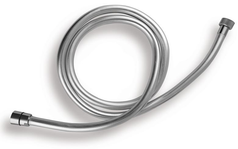 NOVASERVIS sprchová hadice 1200 mm, hladká, Anti-twist, plast, stříbrná SILVER/120,0 Obrázek - Hlavní obrázek