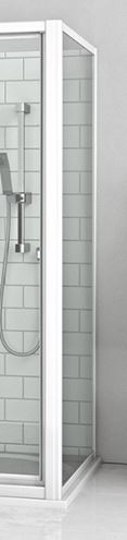ROTH PROJECT LSB 850 boční stěna 85x180 cm, bílá/plast damp 216-8500000-04-04 Obrázek - Hlavní obrázek