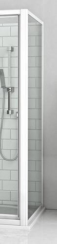 ROTH PROJECT LSB 900 boční stěna 90x180 cm, bílá/sklo grape 216-9000000-04-11 Obrázek - Hlavní obrázek