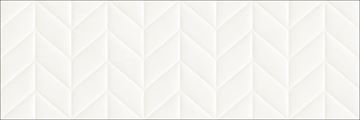 MARAZZI FLORA obklad 30x90 cm, mat reliéf 3D, bianco