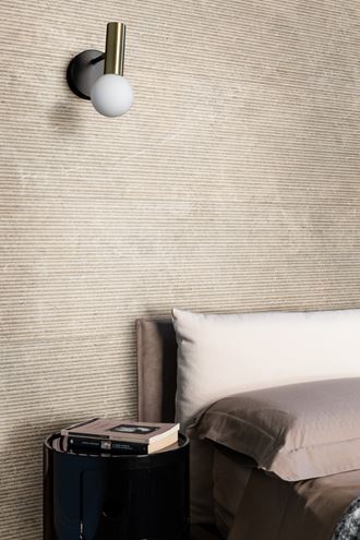 MARAZZI LIMESTONE WALL obklad 40x120 cm, mat reliéf 3D, ivory MFCH Obrázek - fotka