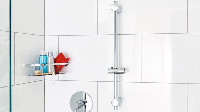 TESA SPAA sprchová tyč 705 mm s držákem ruční sprchy, chrom 40341-00000-00 Obrázek - fotka