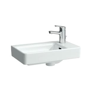 LAUFEN PRO S umývátko 48 cm, s otvorem pro baterii vpravo a přepadem, LCC