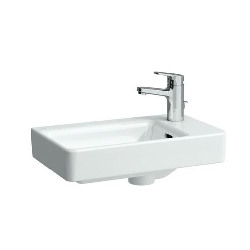 LAUFEN PRO S umývátko 48 cm, s otvorem pro baterii vpravo a přepadem, LCC H8159544001041 Obrázek - Hlavní obrázek