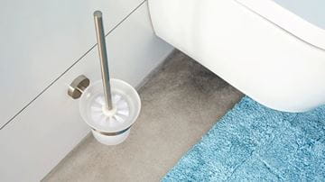 TESA MOON WC štětka, nástěnná, sklo, nerez ocel 40302-00000-00 Obrázek - fotka