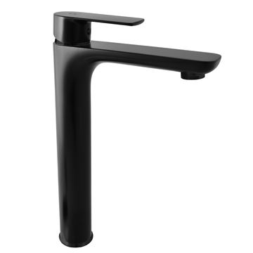 RAV SLEZÁK VERONA umyvadlová stojánková baterie, matná černá