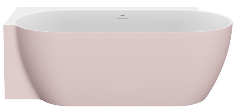 CONCEPT FREE CORNER L rohová vana 174,5x86 cm, s nožičkami, akrylát, snowwhite/alabaster pink CC91650000 Obrázek - Hlavní obrázek