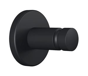 TESA MOON BLACK háček na ručník, černá