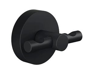 TESA MOON BLACK dvojháček na ručníky, černá