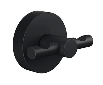 TESA MOON BLACK dvojháček na ručníky, černá