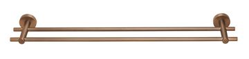 TESA MOON BRONZE držák ručníků 640 mm, dvojramenný, bronz