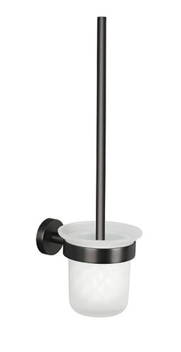TESA MOON GRAPHITE WC štětka, nástěnná, sklo, grafit 40591-00000-00 Obrázek - Hlavní obrázek
