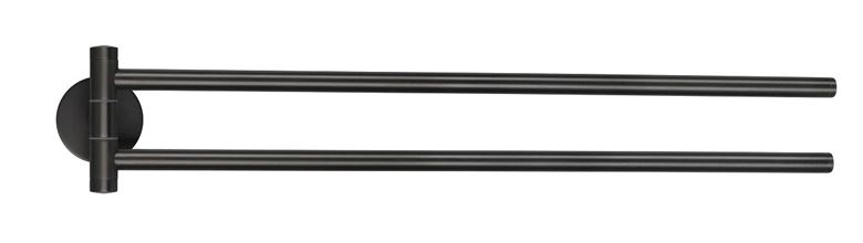 TESA MOON GRAPHITE držák ručníků 456 mm, dvojramenný, otočný, grafit 40592-00000-00 Obrázek - Hlavní obrázek