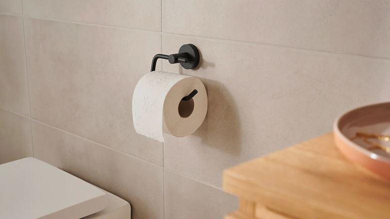 TESA MOON GRAPHITE držák toaletního papíru, nástěnný, grafit 40590-00000-00 Obrázek - fotka