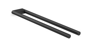 LANGBERGER LESINA držák ručníků 450 mm, dvojramenný, matná černá