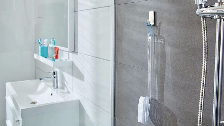 TESA POWERSTRIPS háček na ručník, nerez ocel 59707-00005-00 Obrázek - fotka