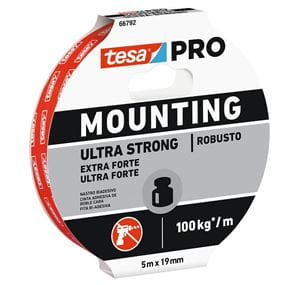TESA PRO MOUNTING ULTRA STRONG montážní páska 19mm, 5m, bílá