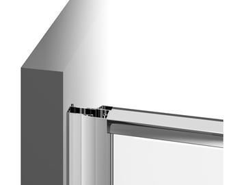 CONCEPT PIVOT STYLE PT-PPS boční stěna 80x190 cm, lesklý chrom/čiré sklo 90G40C00Z15 Obrázek - fotka