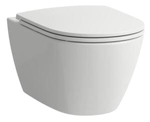 LAUFEN FIORA závěsné WC, Rimless splachování, Silent Flush