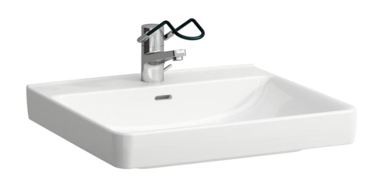 LAUFEN PRO LIBERTY bezbariérové umyvadlo 60 cm, s otvorem pro baterii a přepadem H8119500001041 Obrázek - Hlavní obrázek
