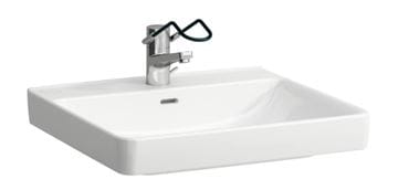 LAUFEN PRO LIBERTY bezbariérové umyvadlo 60 cm, s otvorem pro baterii a přepadem