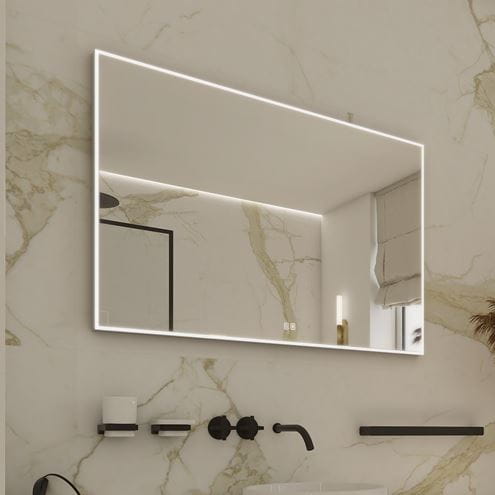 NIMCO ZP 13000 zrcadlo 90x70 cm, reverzibilní, s osvětlením, s regulací stmívání a teploty světla, se dvěma senzory ZP 13019VX Obrázek - fotka