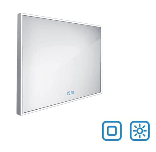 NIMCO ZP 13000 zrcadlo 90x70 cm, reverzibilní, s osvětlením, s regulací stmívání a teploty světla, se dvěma senzory ZP 13019VX Obrázek - Hlavní obrázek
