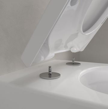 VILLEROY & BOCH SUBWAY 3.0 závěsné WC, se SoftClosing sedátkem, TwistFlush splachování, CeramicPlus, alpská bílá 4670TSR1 Obrázek - fotka
